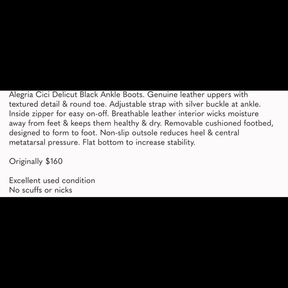 Alegria Cici Delicut Ankle Boots Size 36 - Picture 4 of 12